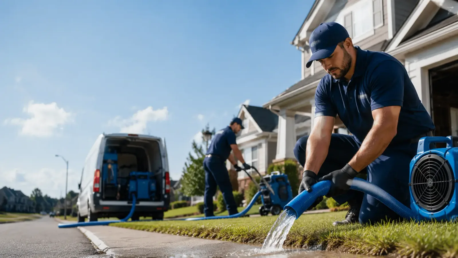 Flood Damage Restoration in Hydro, OK